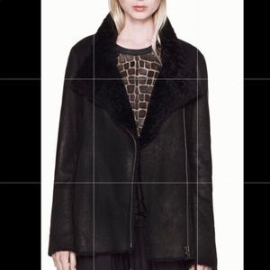 Helmut Lang shearling jacket